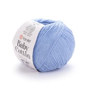 Пряжа YarnArt Baby Cotton No 448 (Ярнарт Бебі Коттон) 50 г / 165 м напівбавовна для дитячих речей та іграшок амігурумі