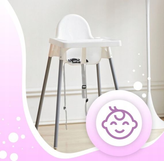 Стульчик для кормления детей SPOKO SP-601 белый 42401098 | Зображення 4