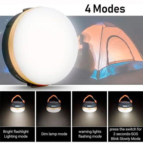 Світлодіодний ліхтар кемпінг YD-1-LED VD-80 | Зображення 3