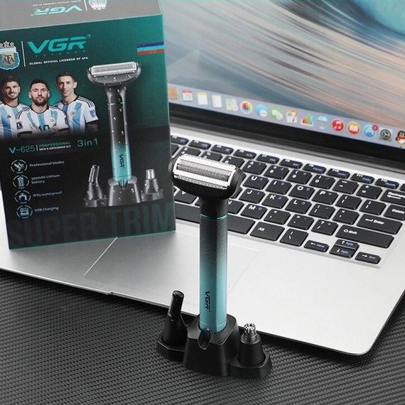 Професійна бритва для волосся, Хороша бритва портативна Портативна чоловіча професійна AV-23 | Зображення 7