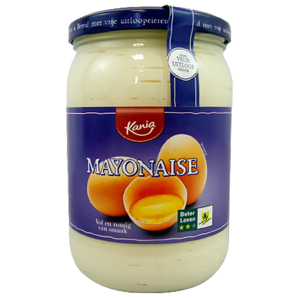 Майонез класичний Kania 650 мл, Нідерланди, 68% жирність на яєчних жовтках