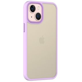 TPU+PC чохол Metal Buttons для Apple iPhone 13 (6.1") TPU+PC, Бузковий