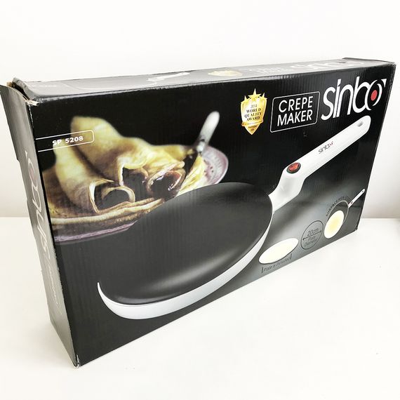 Блинница электрическая CREPE MAKER. Цвет: белый | Зображення 1