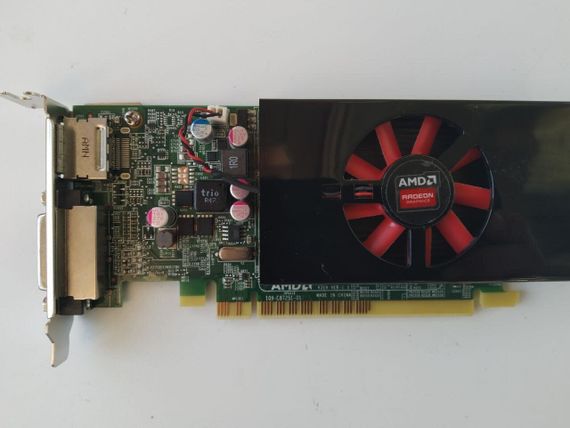 Дискретна відеокарта AMD Radeon R7 350X, 4 GB GDDR3, 128-bit / 1x DVI, 1x DisplayPort / Для корпусів форм-фактора Tower б/в | Зображення 2