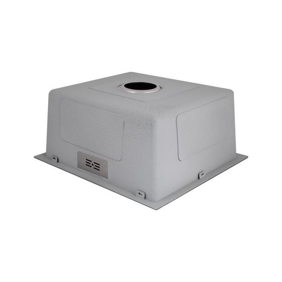 Мийка для кухні інтегрована під стільницю Lidz Handmade H4843 Brushed Steel 3,0/1,0 мм LDH4843BRU49441 | Зображення 4