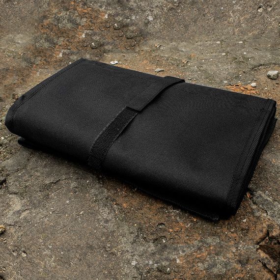 Несесер ЗСУ на блискавці 10 від. Чорний військовий органайзер армійський несесер на змійці сумка ms | Зображення 3