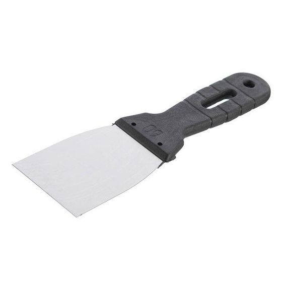 Шпатель з нержавійної сталі 60 мм INTERTOOL KT-2060 | Зображення 1