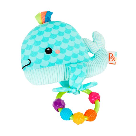 Сенсорная игрушка погремушка Лазурный Китенок | Зображення 3