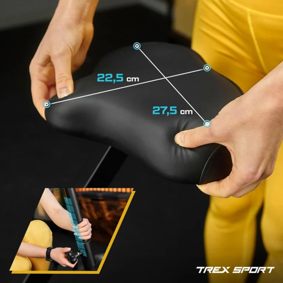 Велотренажер Trex Sport TX-450MB FLEXO магнітний сірий | Зображення 8