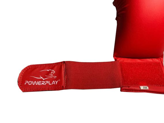 Рукавиці для карате PowerPlay 3027 Червоні L | Зображення 8