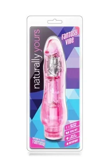 Вібратор NATURALLY YOURS FANTASY VIBE PINK Sex Aura | Зображення 1