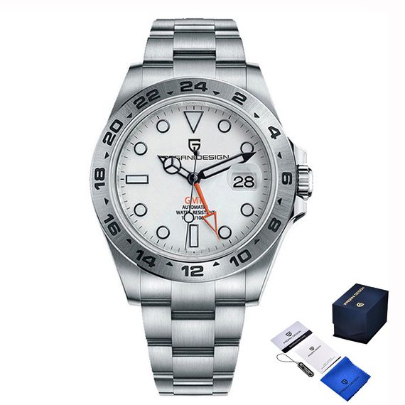 Годинник P2agani Design PD-1682 Silver-White