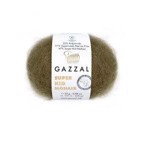 Super Kid Mohair № 64403 Gazzal Турецька пряжа для в'язання нитки кід мохер 64403