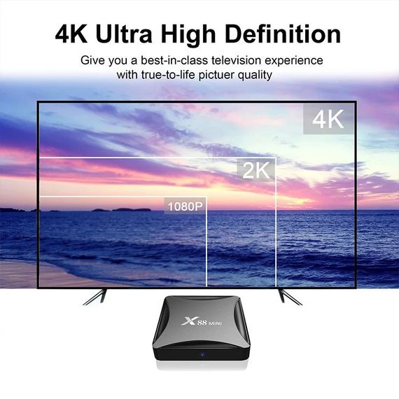 Android-приставка X88 mini Андроид Смарт ТВ приставка | Зображення 8