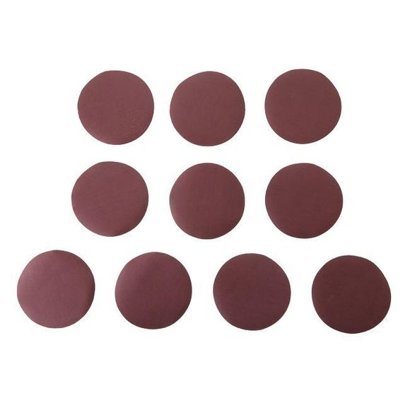 Круг наждачний самоклейний 125 мм, папір класу С, К240, 10 од. INTERTOOL BT-0524 | Зображення 3