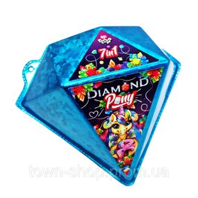 Набор креативного творчества "Diamond Pony" BPS-01-03U укр Синий