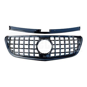 Решетка радиатора Mercedes Benz W447 15-20 (глянц.чёрн.( c отв. камеры))+верхняя планка) GTR, AutoTechteile,