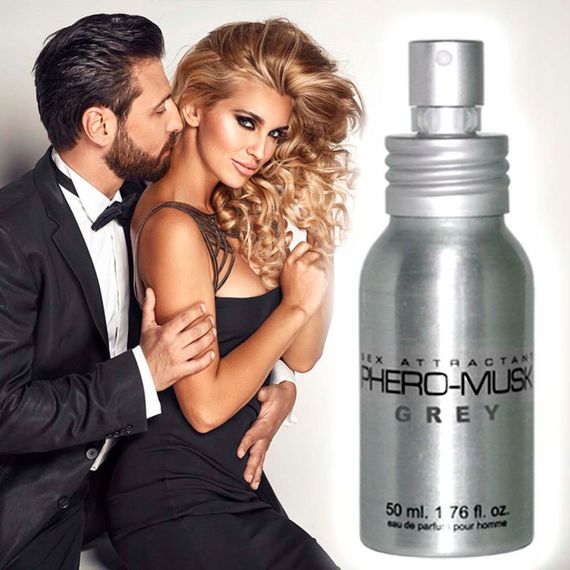 Духи з феромонами чоловічі Aurora PHERO-MUSK GREY, 50 ml | Зображення 3