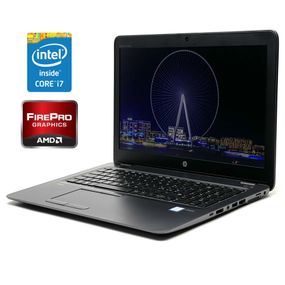 Ігровий ноутбук Б-клас HP ZBook 15u G4 / 15.6" (1920x1080) IPS / Intel Core i7-7500U (2 (4) ядра по 2.7 - 3.5 GHz) / 8 GB DDR4 / 256 GB SSD / AMD FirePro W4190M, 2 GB GDDR5, 128-bit / WebCam / Win 10 Pro б/в