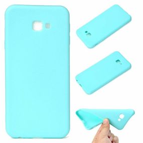 Чохол Candy Silicone для Samsung Galaxy J4 Plus колір Бірюзовий