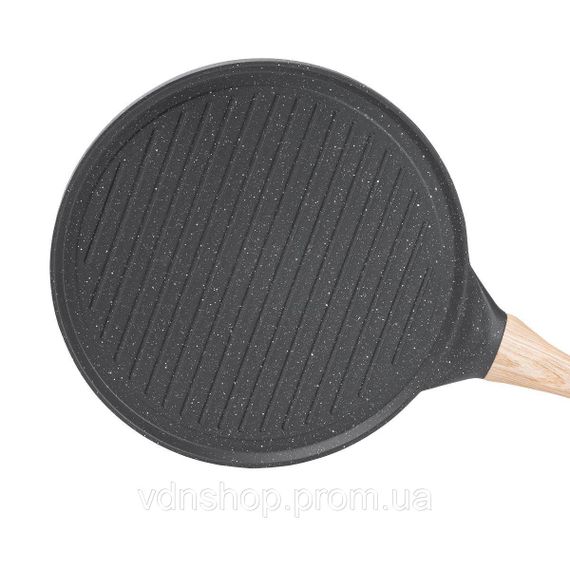Сковорода гриль кругла Ø 26.5 см низька для індукційної плити з гранітним покриттям HP39581C | Зображення 3