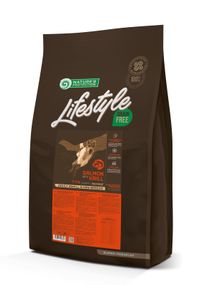 Корм Nature's Protection Lifestyle Grain Free Salmon with krill Adult Small and Mini Breeds сухий із лососем для дорослих собак малих порід 10 кг