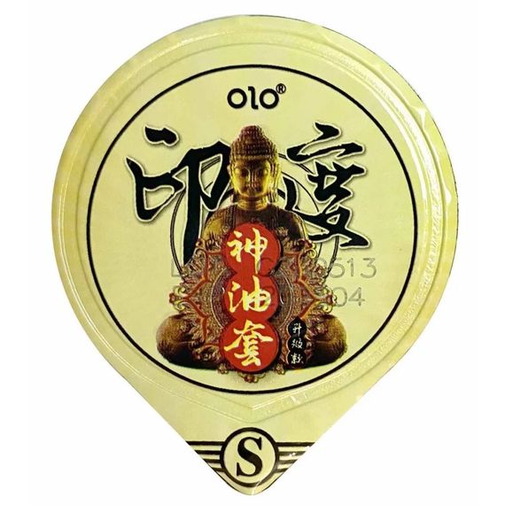 Презервативи Olo Blue Indian God Oil, ультратонкі, з пролонгуючим ефектом, 10 шт Sex Aura | Зображення 1