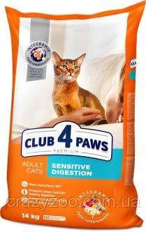 Сухий корм для котів Club 4 Paws із чутливим травленням курка 14 кг B4630901