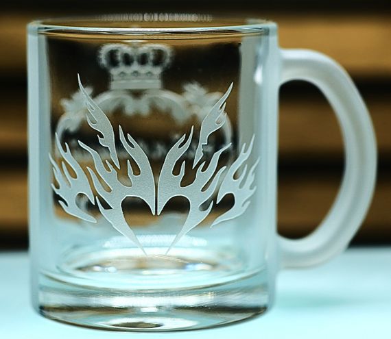 Именная стеклянная чашка 320 мл Папа подарок для родителей кружка с гравировкой папочке | Зображення 3