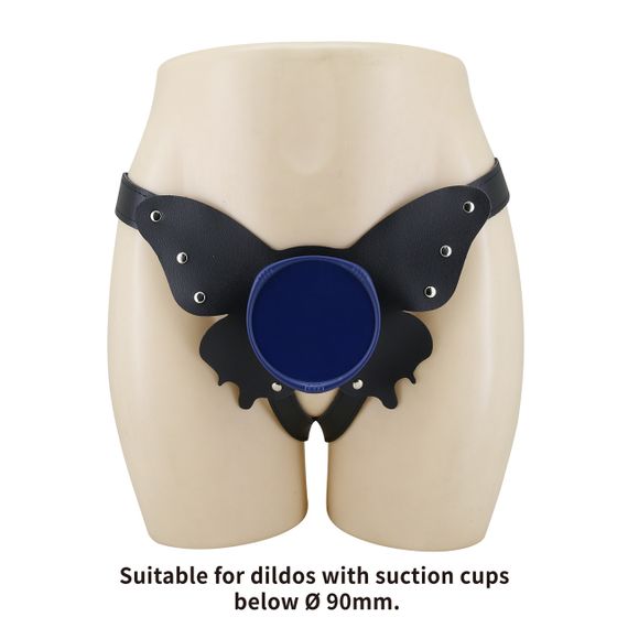 Універсальна система для страпону Pretty Love - Caldric II Black & Blue Universal Harness Briefs, BW-022107-1 Sex Aura | Зображення 3
