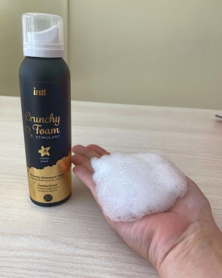 Масажна піна Intt Crunchy Foam Vanilla, 100 мл | Зображення 4