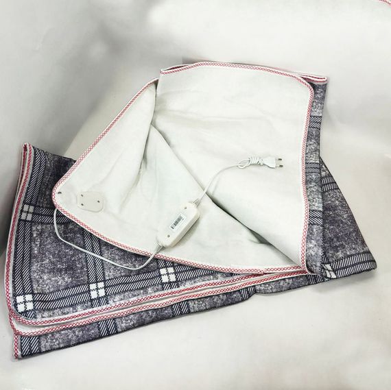 Електропростирадло електричне простирадло з підігрівом Electric Blanket 150х180см. Колір: сірий з ZU-874 фіолетовим відтінком | Зображення 5