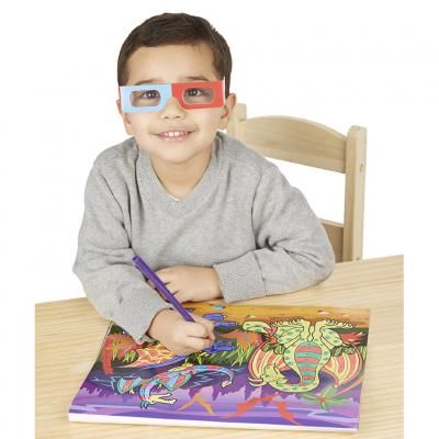 Набір для творчості Melissa&amp;Doug 3D розмальовка по точках для хлопчиків (MD9964) | Зображення 1