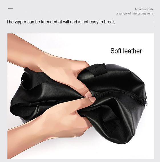 Сумка для хранения секс игрушек "BDSM bag", цвет чёрный sexstyle | Зображення 1