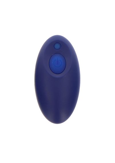 Анальна пробка з вібрацією Toy Joy Sparkle Buttplug з дистанційним керуванням, синій Sex Aura | Зображення 3