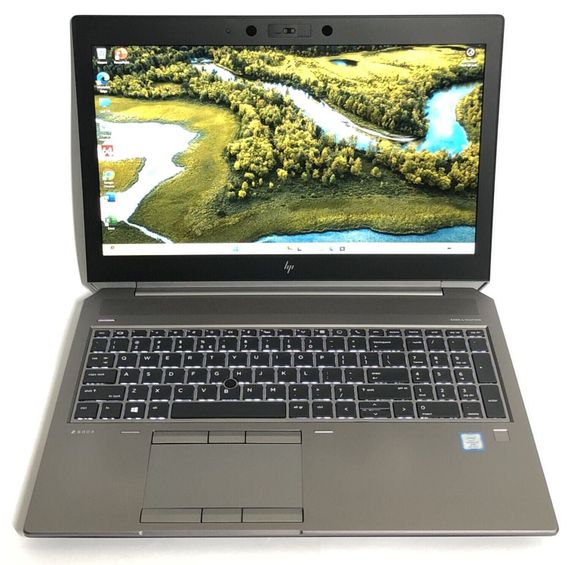 Мобільна робоча станція HP Zbook 15 G5 / 15.6'' (1920x1080) IPS / Intel Xeon E-2176M (6 (12) ядра по 2.7 - 4.4 GHz) / 32 GB DDR4 / 512 GB SSD NVMe / nVidia Quadro P2000, 4 GB GDDR5, 128-bit / WebCam / Win 11 Pr б/в + Подарунок Накопичувач Kingston 64 ГБ | Зображення 1