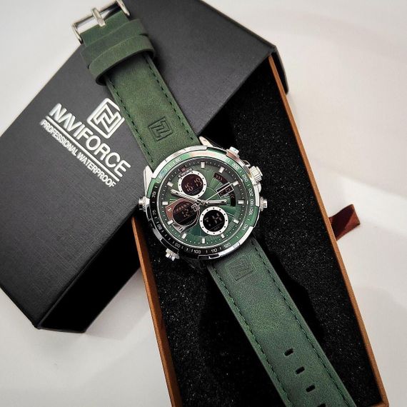 Чоловічий годинник Naviforce 9197 Green/Green | Зображення 4