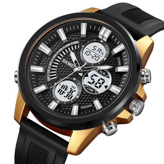 Skmei 2235BKGDWT Black-Gold-White SALE | Зображення 1