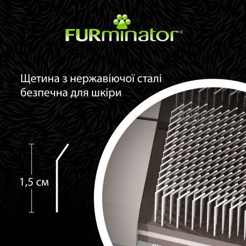 Щітка-пуходерка FURminator для котів і собак, жорстка | Зображення 7