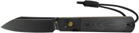 Ніж Artisan Holm AR-RPM9 Black PVD Steel+Black G10 Inlay Gold