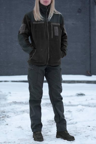 Штани жіночі олива Soft Shell R Military +