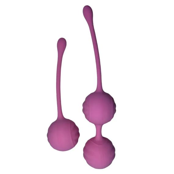 Набір вагінальних кульок Passion Play для вправ Кегеля, рожеві, 2 шт. Sex Aura | Зображення 2
