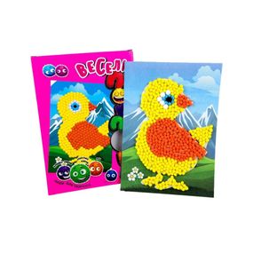 Набор для творчества "Цыпленок" Strateg 30992 веселые помпоны