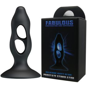 Анальна пробка Fabulous Contraction And Expansion, чорна