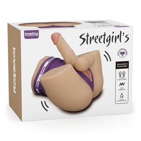 Мастурбатор - Streetgirl's Dual Motor Sensation Pulse With Dildo Sex Aura