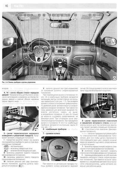 Kia Rio. Руководство по ремонту и эксплуатации. Книга | Зображення 7