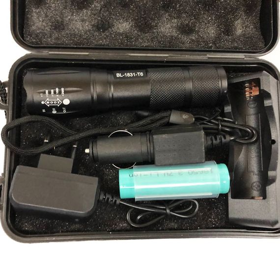 Фонарик bl BL-1831 T6 Police Zoom | Водонепроницаемый фонарик | Фонарь FT-650 ручной мощный | Зображення 7