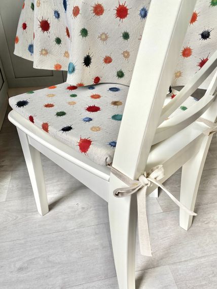 Подушка на стілець гобеленова EDEN850B Limaso, 40x40, Квадратна, Повсякденний, Без люрексу, 75% поліестер, 22% бавовна, 3% акрил, поролон, Гобелен | Зображення 2