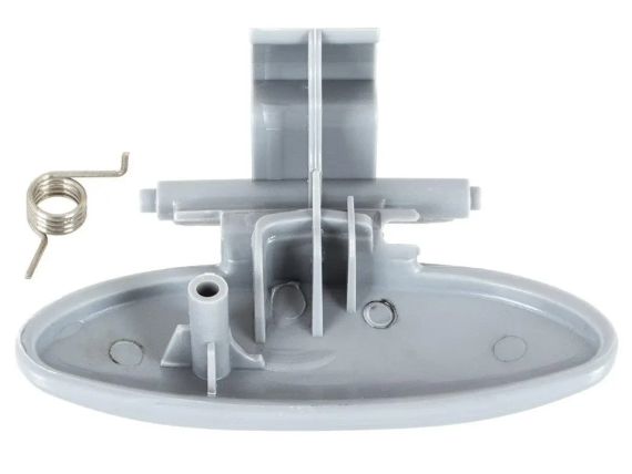 Citroen C3 (02-09) ручка бардачка серая без отверстия, Ситроен С2 | Зображення 1