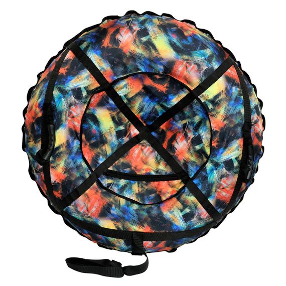 Тюбінг для катання по снігу 100 см "Міраж" (Оксфорд, ПВХ) санки ватрушка | Зображення 4